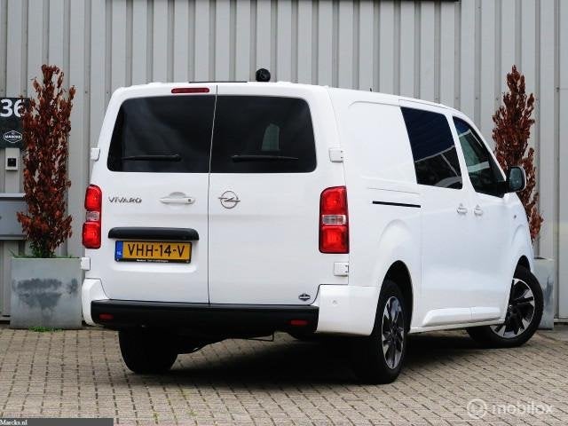 Opel Vivaro 2.0 CDTI L3 Innovation Dubbel Cabine 177pk Autom, Stof, Gebruikt, 4 cilinders, Wit