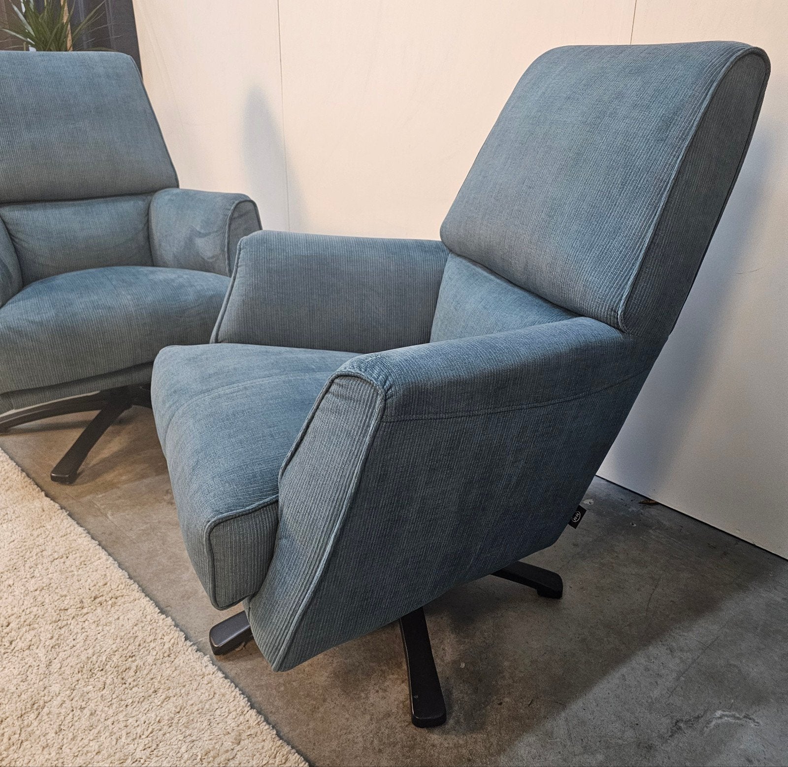 Set Fauteuils Henders & Hazel - Professioneel Greinigd, Ophalen of Verzenden, Tweelingenlaan 106, Stof, Nijhof Brothers Furniture