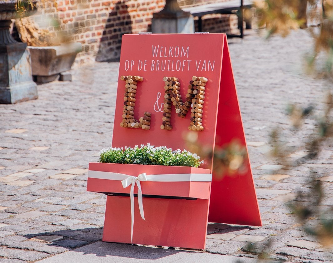 Diverse bruiloft decoratie, Ophalen of Verzenden, Zo goed als nieuw, Versiering, Geboorte of Huwelijk
