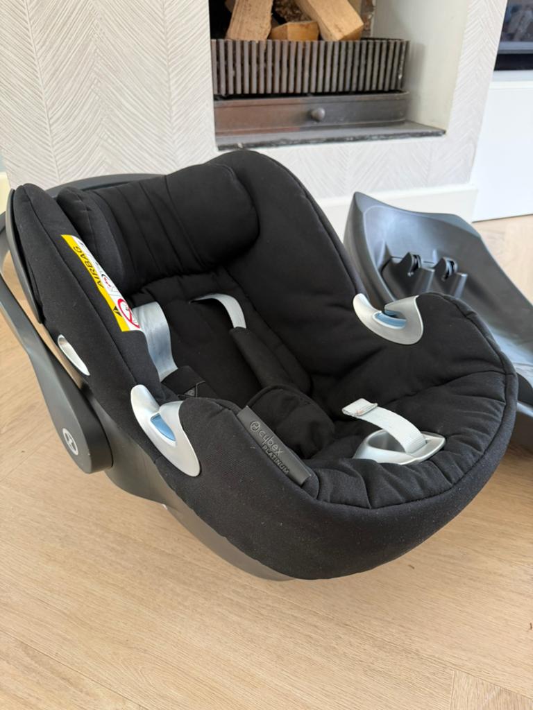 Cybex Aton Q I-Size inclusief isofix base, Zo goed als nieuw, Isofix, 0 t/m 13 kg, Ophalen