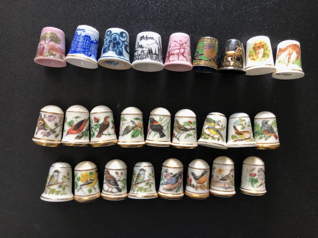 collectie vingerhoedjes, Ophalen of Verzenden