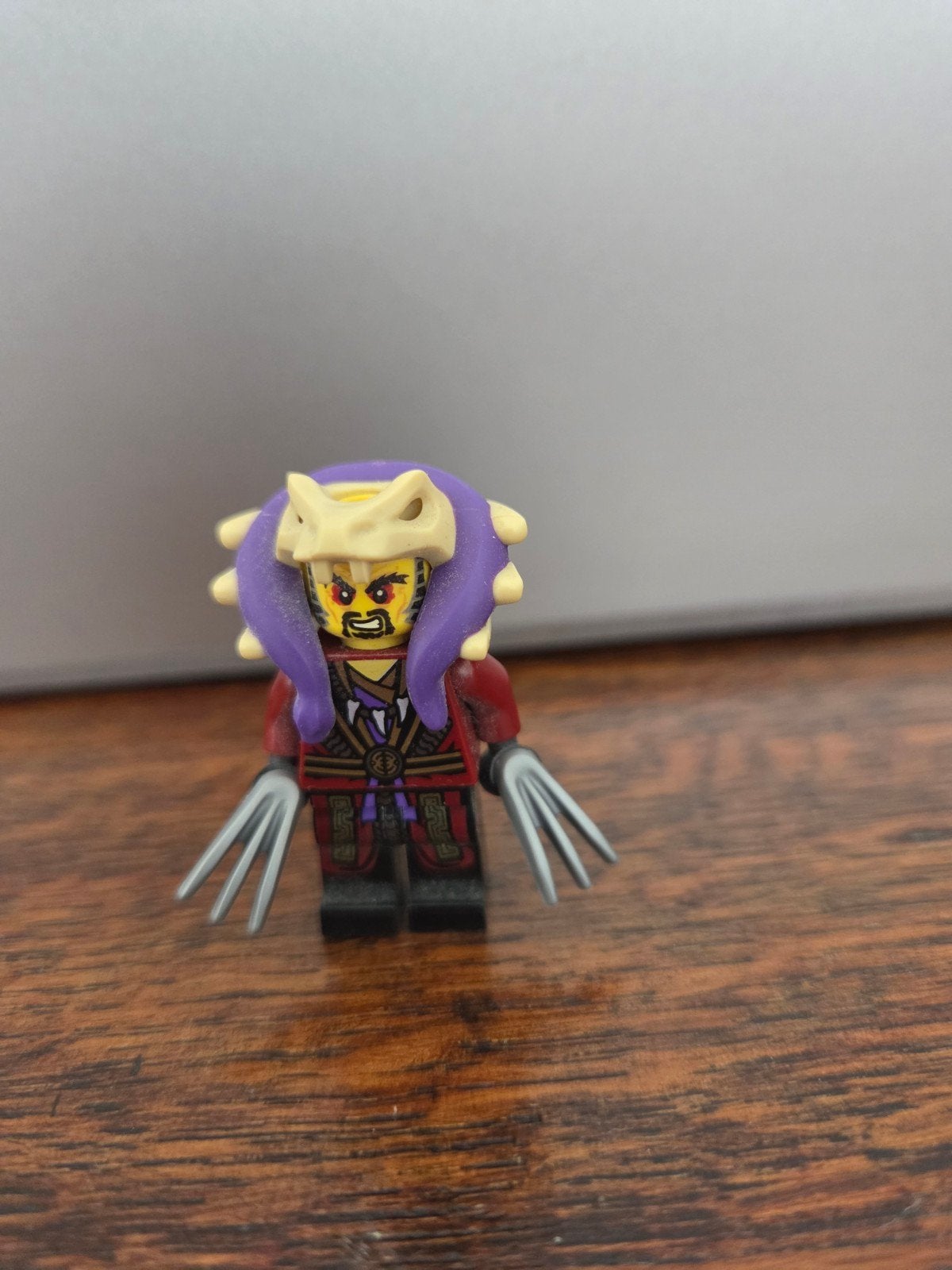 Lego Ninjago Chen met zilveren klauwen minifiguur, Lego, Ophalen of Verzenden, Zo goed als nieuw, Minifiguur