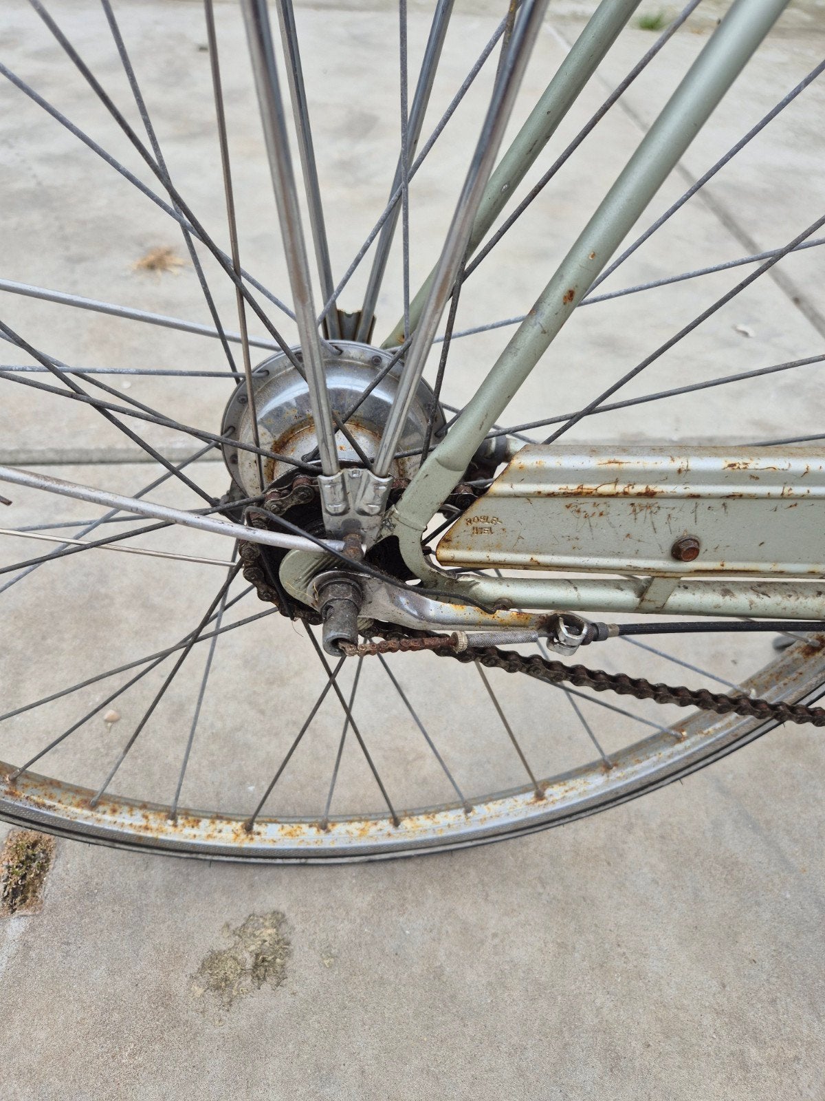 Oldtimer fiets, 0 tot 2 jaar