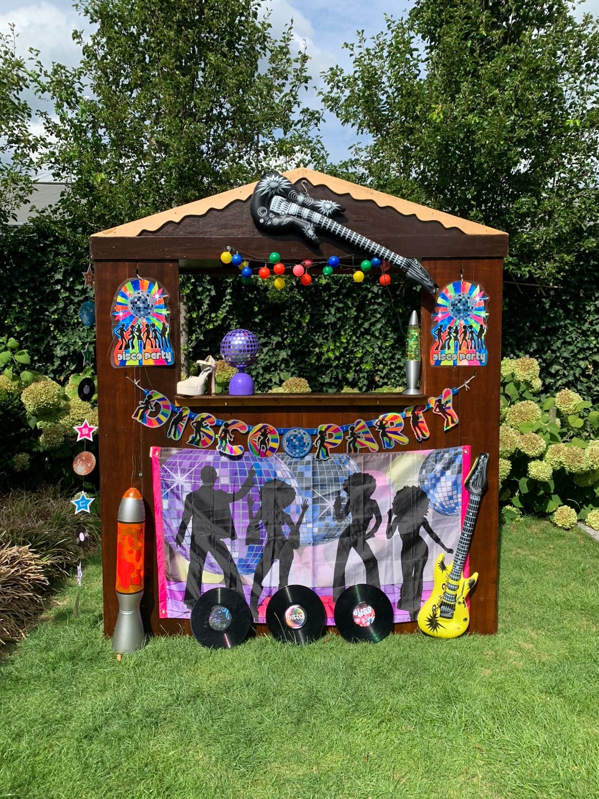 Disco bar huren € 80,- bar huur - discoparty decoratie huren, Ophalen, Zo goed als nieuw, Overige