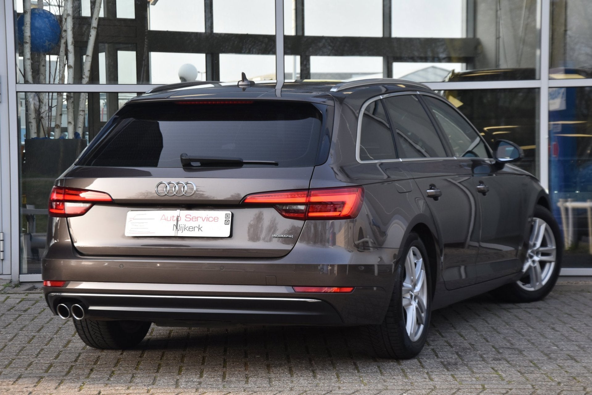 Audi A4 Avant 3.0 TDI V6 Pro Line Plus Quattro Automaat Lede, Auto's, Audi, Bruin, A4, Diesel, 2967 cc