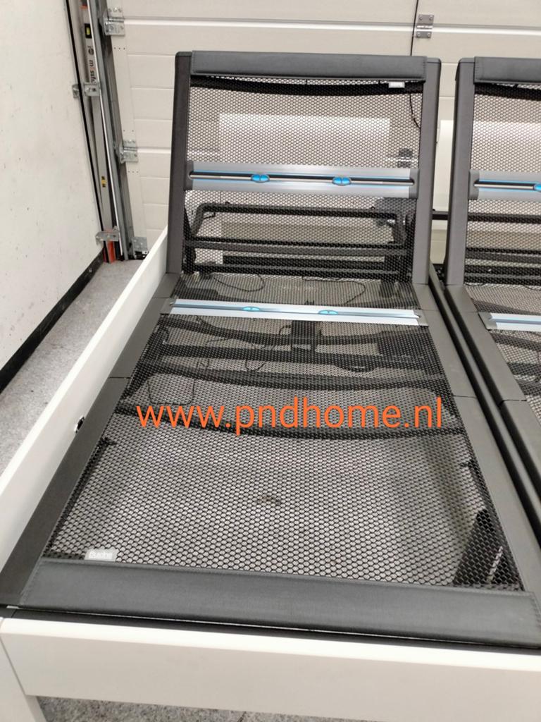 Auping Auronde Deelbaar bed 180x200  Elektrisch GARANTIE, Verstelbaar, Eenpersoons, Wit, Ophalen of Verzenden