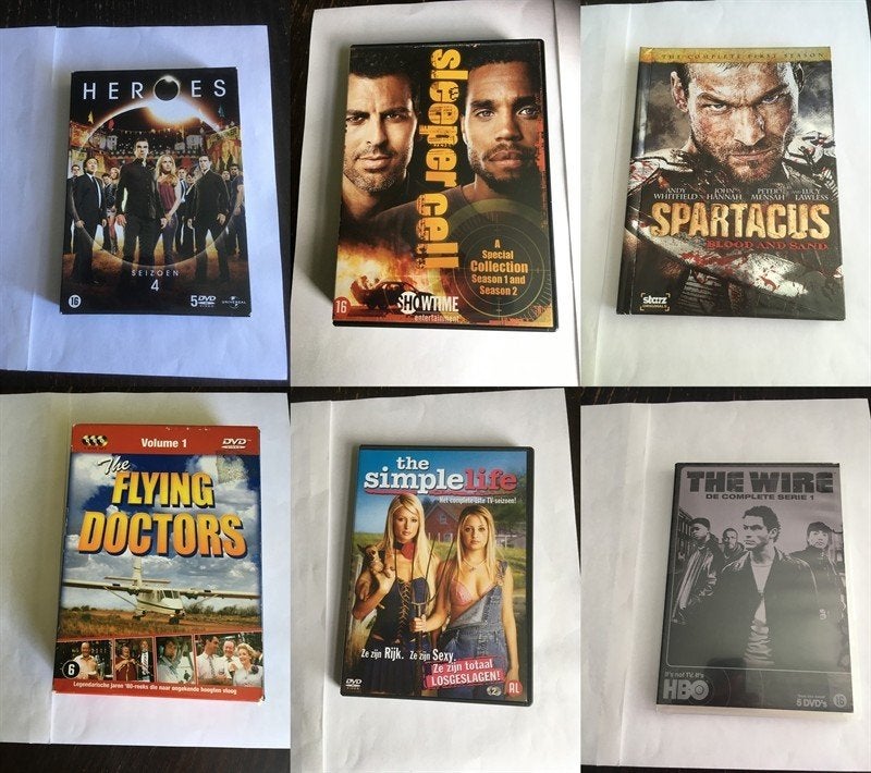 series dvd diverse (6 stuks) OOK PER STUK, Cd's en Dvd's, Dvd's | Tv en Series, Zo goed als nieuw, Alle leeftijden, Ophalen of Verzenden