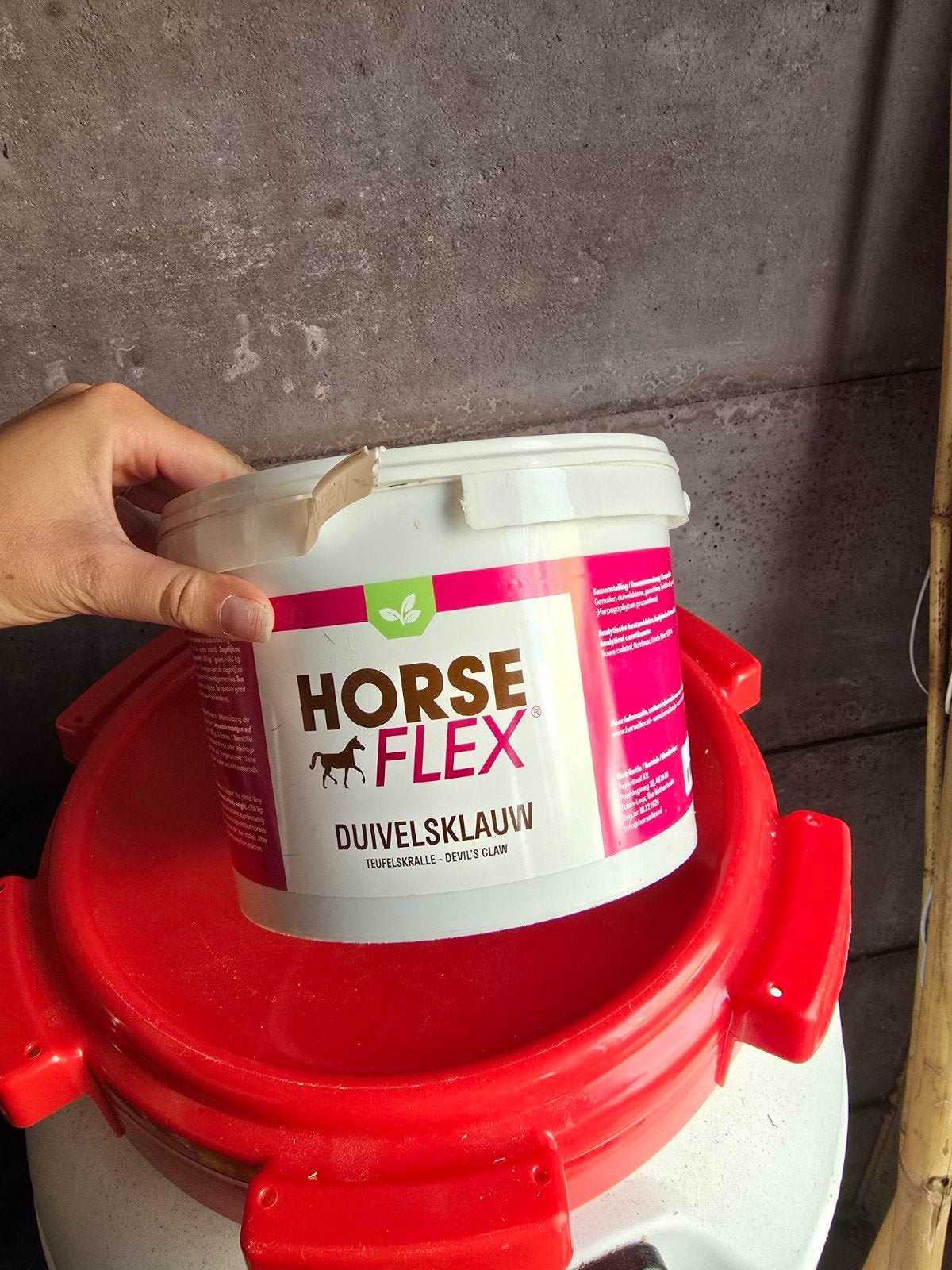 Duivelsklauw, Horseflex, Ophalen, Gebruikt, Voedingssupplement