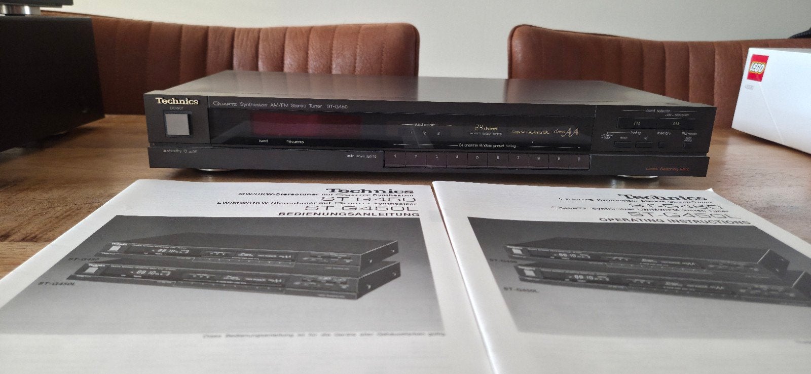 Technics ST-G450 Quartz Synthesizer FM/AM Stereo Tuner, Ophalen, Zo goed als nieuw
