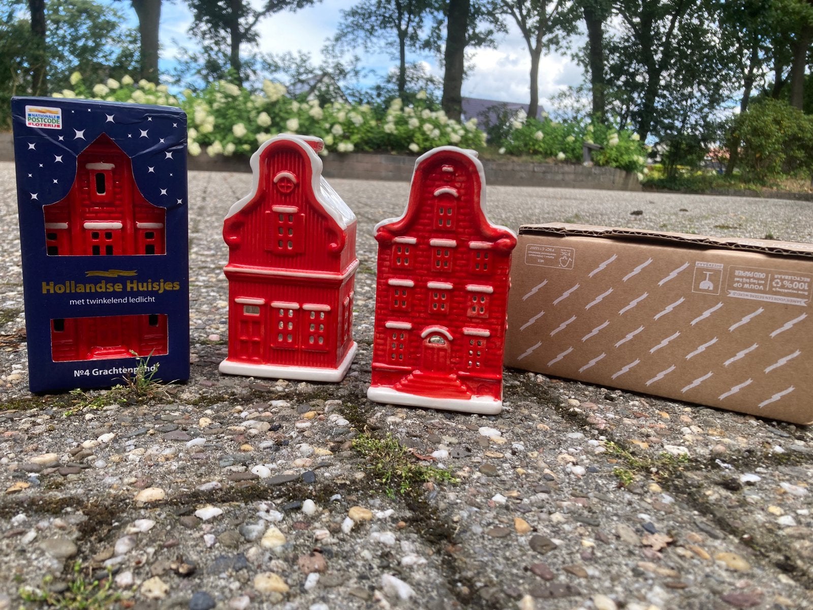 4 Postcode loterij huisjes - 1 geseald, Ophalen of Verzenden, Nieuw
