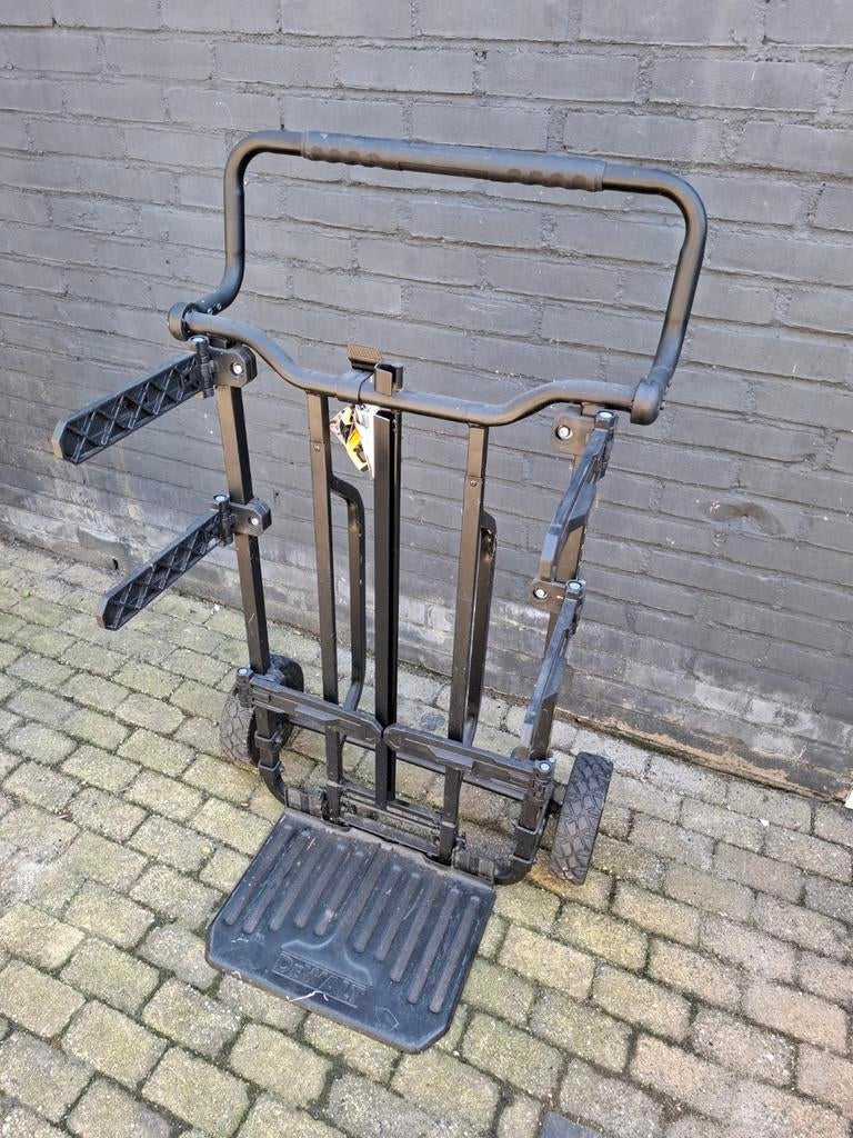 DeWalt ThoughSystem opvouwbare steekwagen/transportkar, Doe-het-zelf en Verbouw, Transportwagens, Ophalen of Verzenden, Zo goed als nieuw