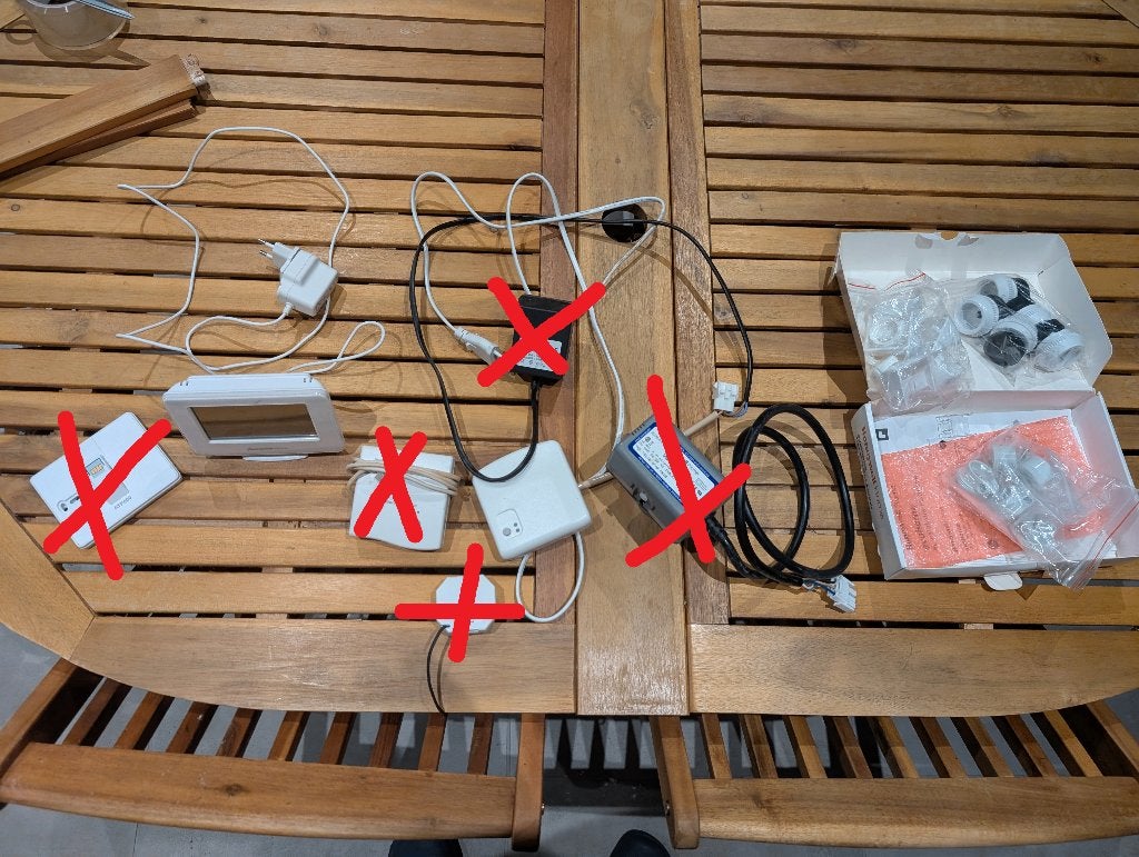 Honeywell Evo Home ATC928 & ATF800 & BDR91, Doe-het-zelf en Verbouw, Thermostaten, Ophalen of Verzenden, Slimme thermostaat, Gebruikt