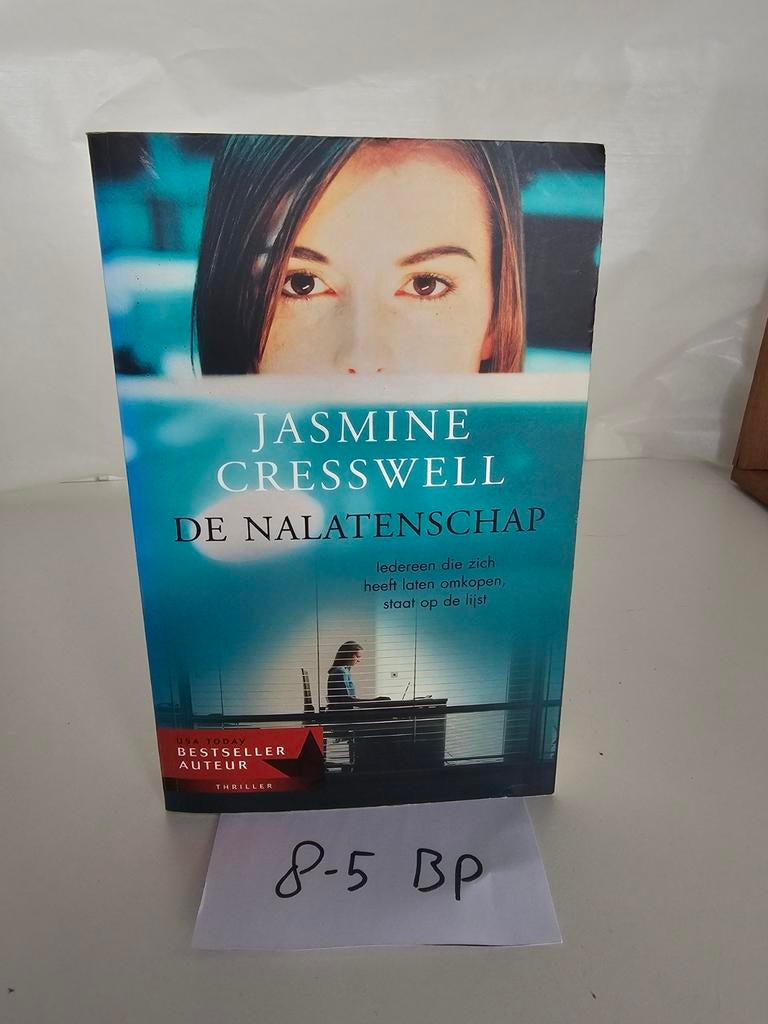 Jasmine Cresswell - De Nalatenschap (Thriller), Ophalen of Verzenden, Gelezen, Jasmine Cresswell, Amerika