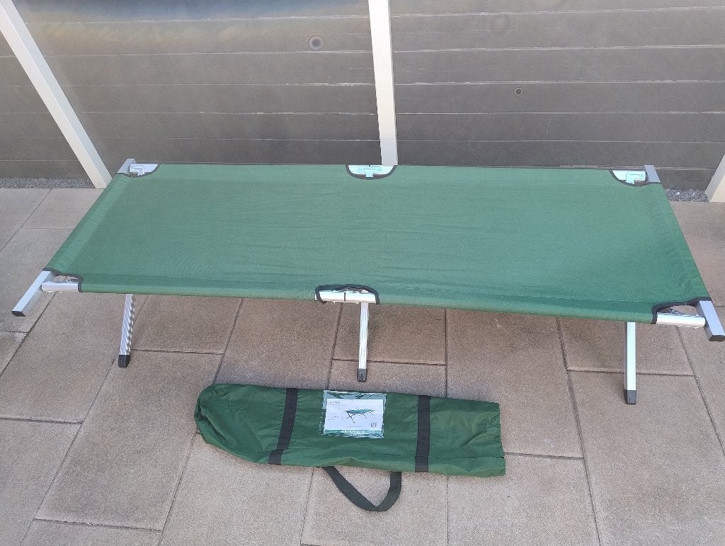 Vouwbed camping opvouwbaar, ligbed, stretcher nieuw, Ophalen of Verzenden, Nieuw, Overige
