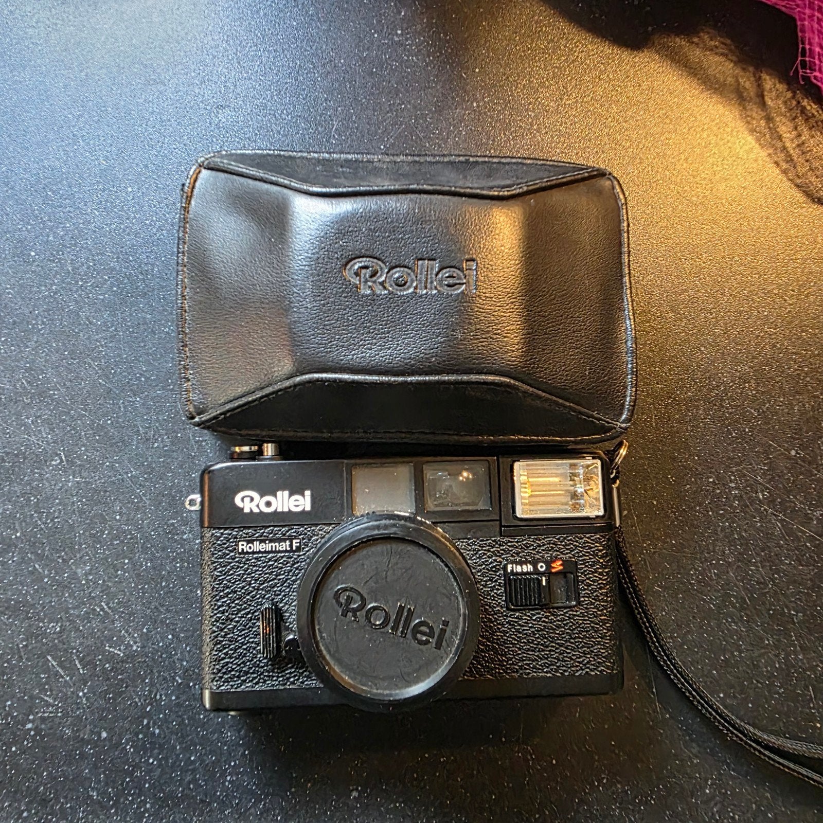 Rollei rolleimat F fototoestel, Audio, Tv en Foto, Fotocamera's Analoog, Ophalen of Verzenden, Compact, Overige Merken