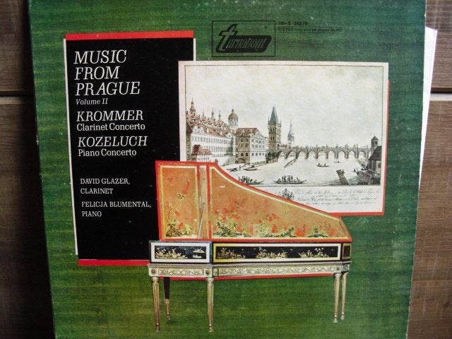Kromer "Clarinet Concerto", Kozeluch "Piano Concerto" LP, Gebruikt, Ophalen of Verzenden, 12 inch, Inclusief binnenhoes