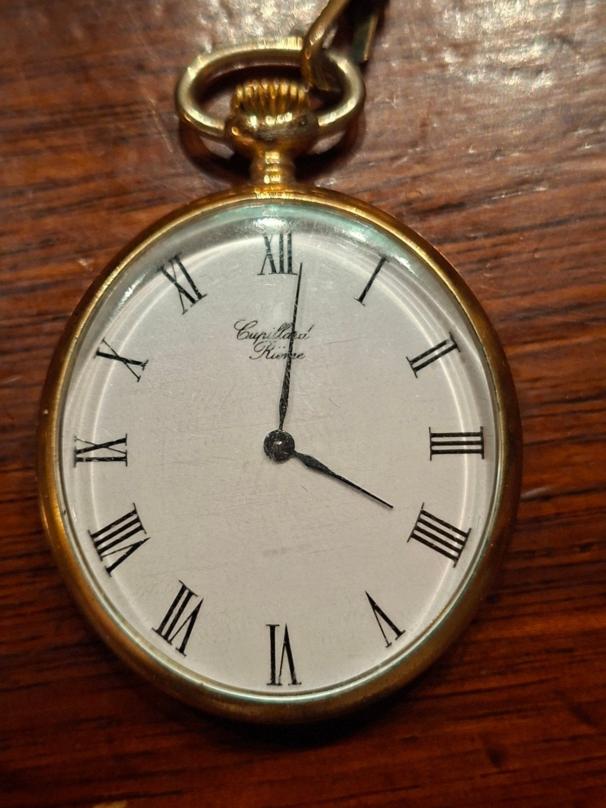 zakhorloge met ketting Cupillard Rième, Overige materialen, Zakhorloge, Met ketting, Onbekend