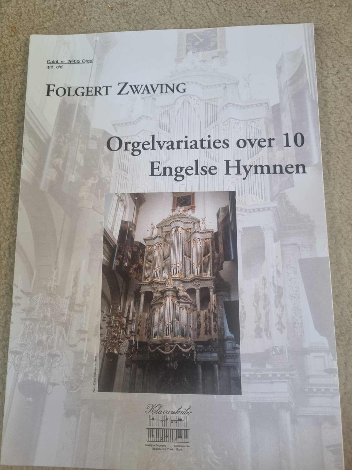klavarskribo, 10 Engelse Hymnen, Folgert Zwaving, Ophalen of Verzenden, Artiest of Componist, Religie en Gospel