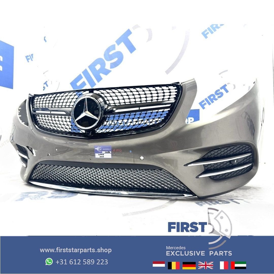 W447 VOORBUMPER A4478856000 V KLASSE FACELIFT BUMPER + DIAMO, Auto-onderdelen, Carrosserie en Plaatwerk, Gebruikt, -, Voor, Ophalen of Verzenden
