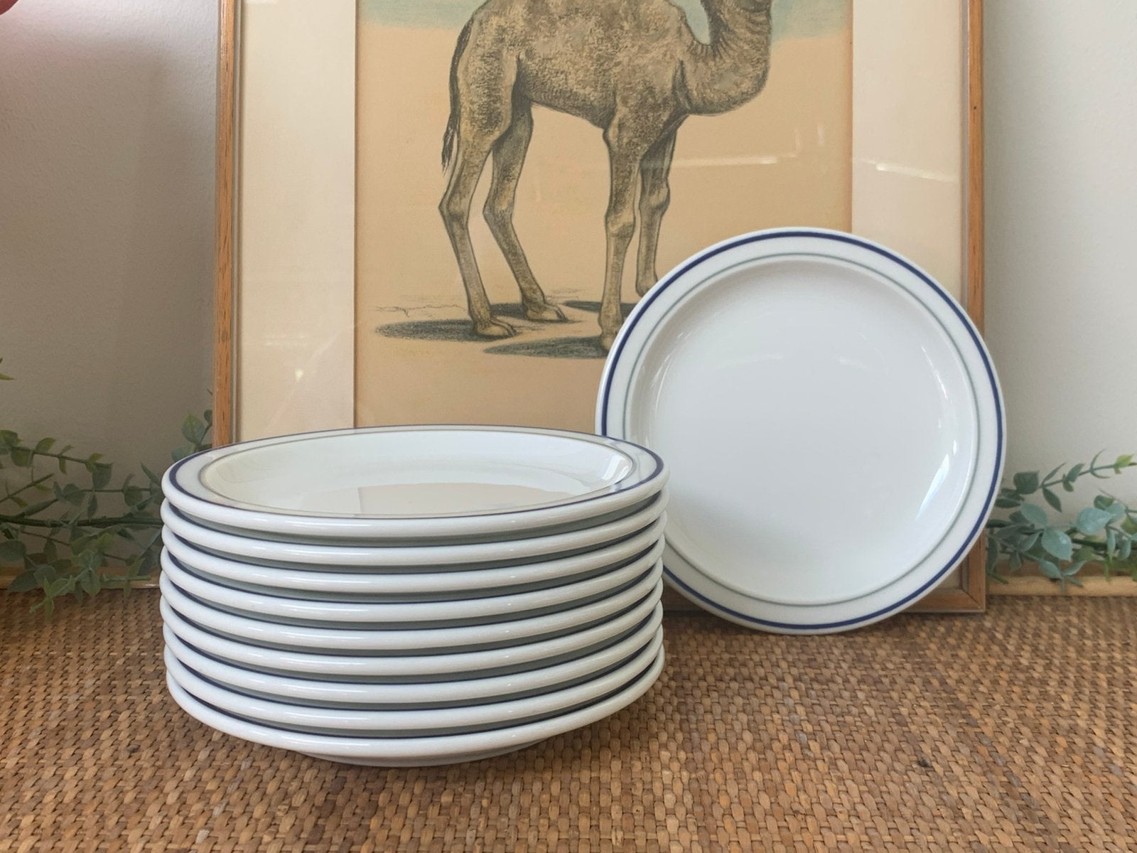 Kleine bordjes, gebaksbordjes MOSA, Huis en Inrichting, Keuken | Servies, Ophalen of Verzenden, Zo goed als nieuw, Overige stijlen