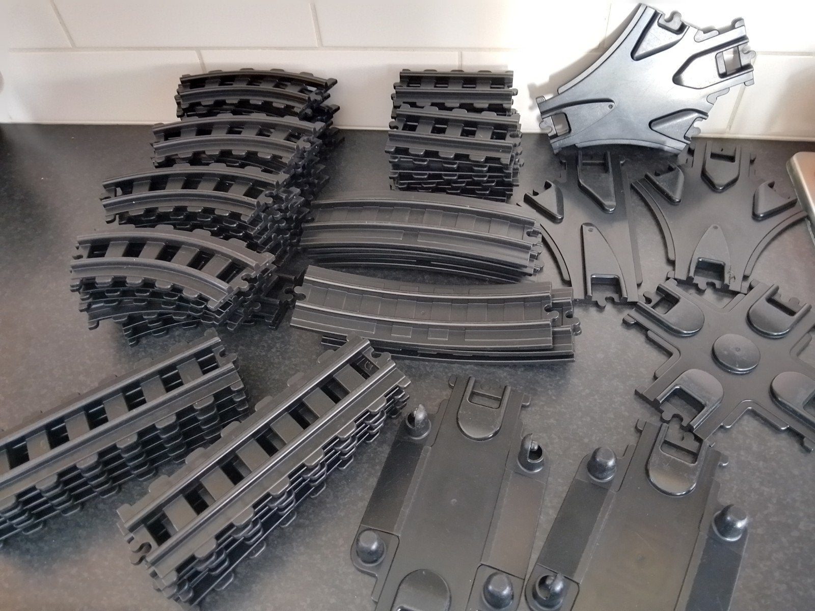 Playmobil treinrails., Ophalen of Verzenden, Gebruikt, Rails, Overige merken