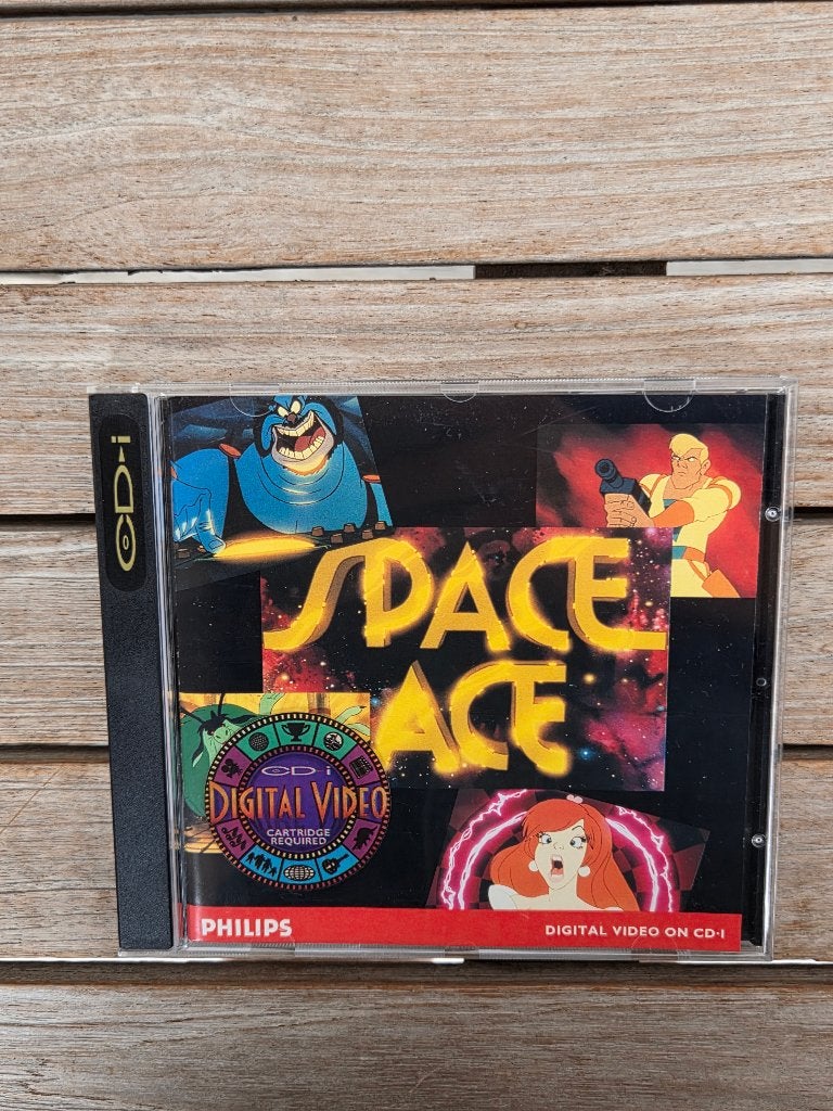 Space Ace  Don Bluth klassieker (Philips CD‑i) 1993, 1 speler, Ophalen of Verzenden, Zo goed als nieuw, Vanaf 3 jaar