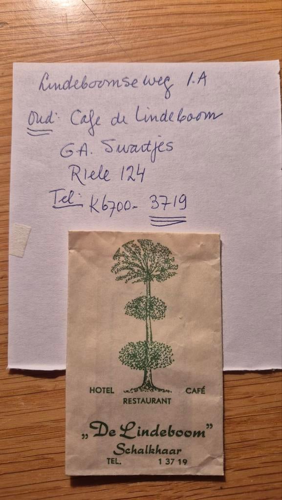Suikerzakjes   Schalkhaar, Ophalen, Nederland