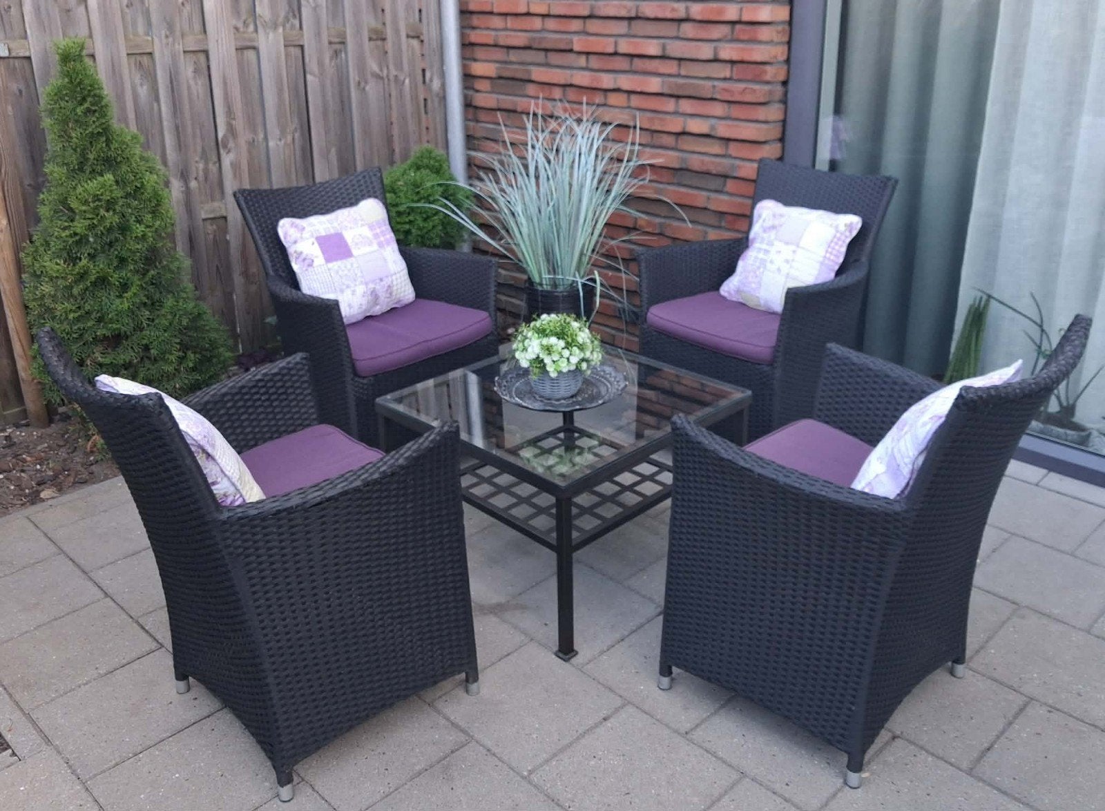 Mooi tuinset te koop (echt prima staat), Ophalen, Overige materialen