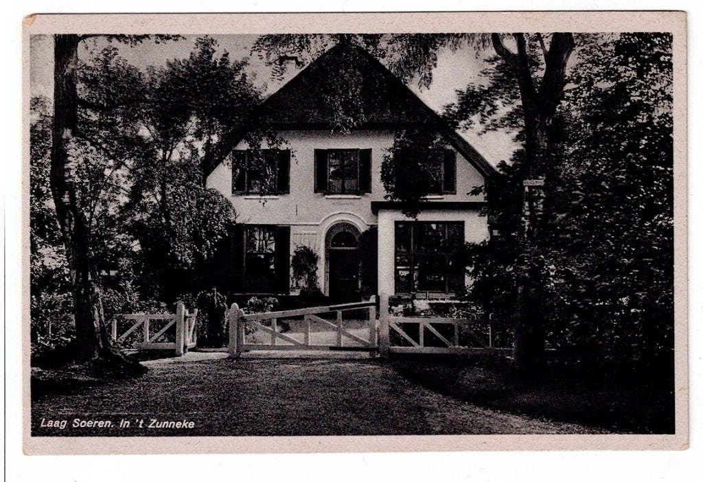 Laag Soeren. "In 't Zunneke"., Verzamelen, Ansichtkaarten | Nederland, Ophalen of Verzenden, Ongelopen, Gelderland