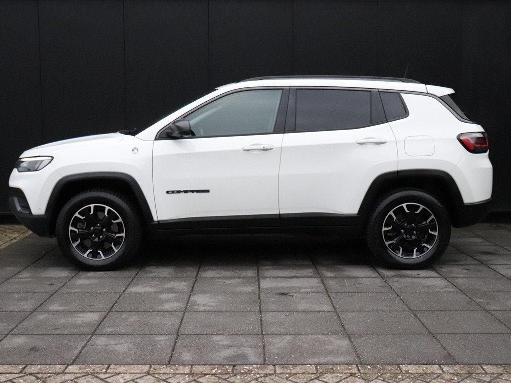 Jeep Compass 4xe 240 Plug-in Hybrid Electric Trailhawk 4WD |, Automaat, Stof, 4 cilinders, Wit