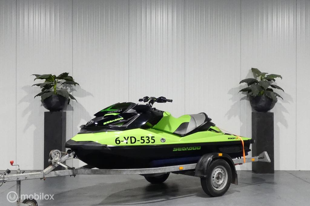 Sea-Doo rxp 300 met trailer en onderhoudsbeurt zie foto's, Gebruikt, Overige brandstoffen
