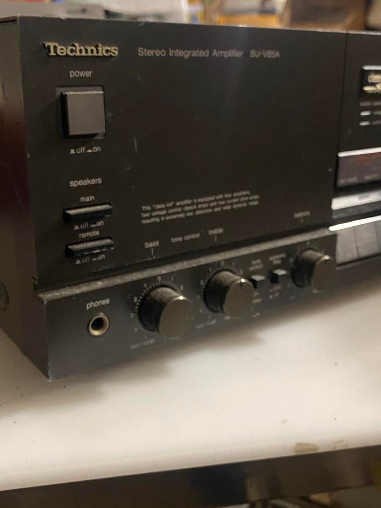 Technics SU-V85A Stereo Integrated Amplifier – Class AA –, Ophalen of Verzenden, Gebruikt, Overige merken