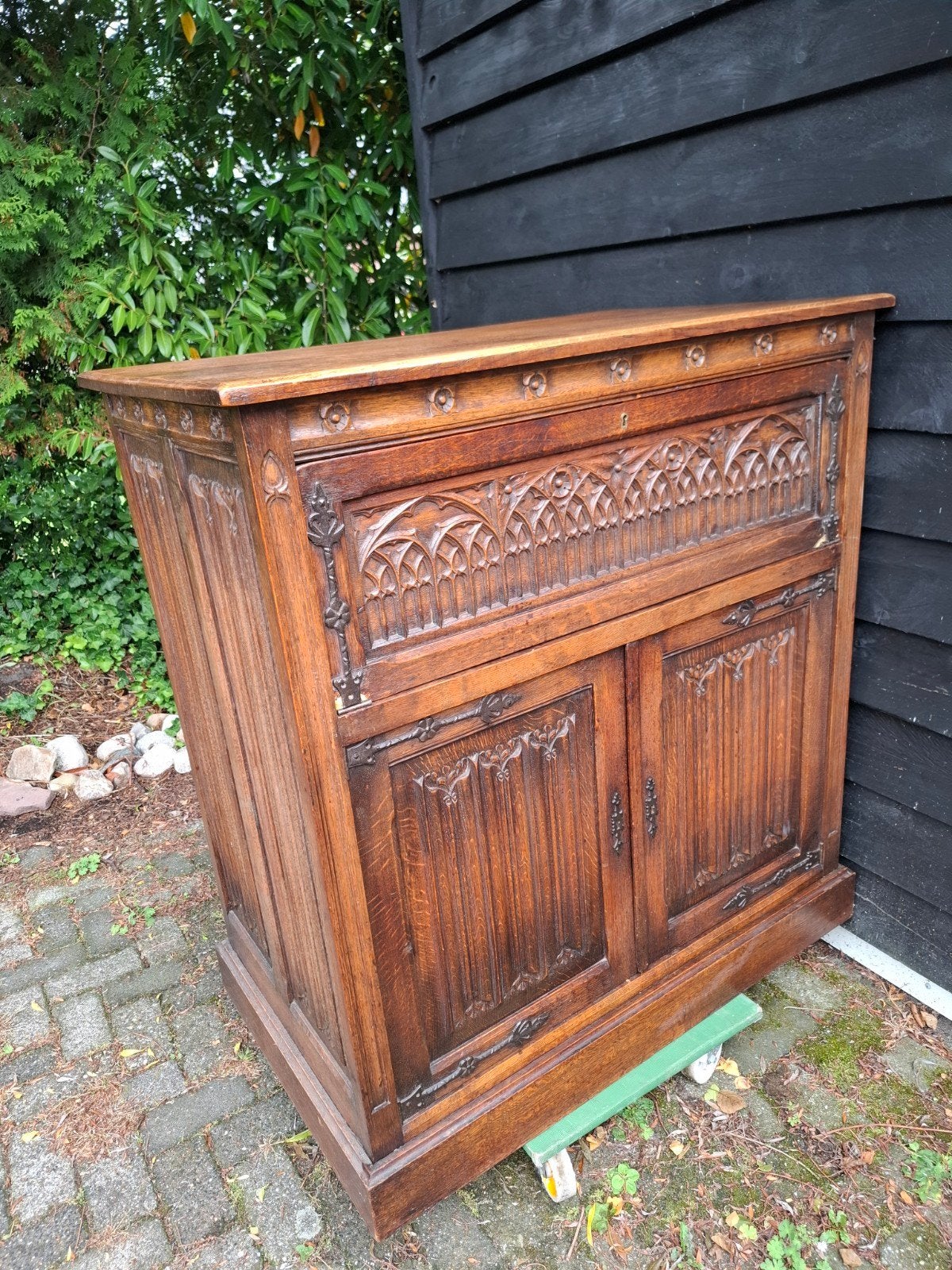 Vintage brocante kast, Antiek en Kunst, Ophalen