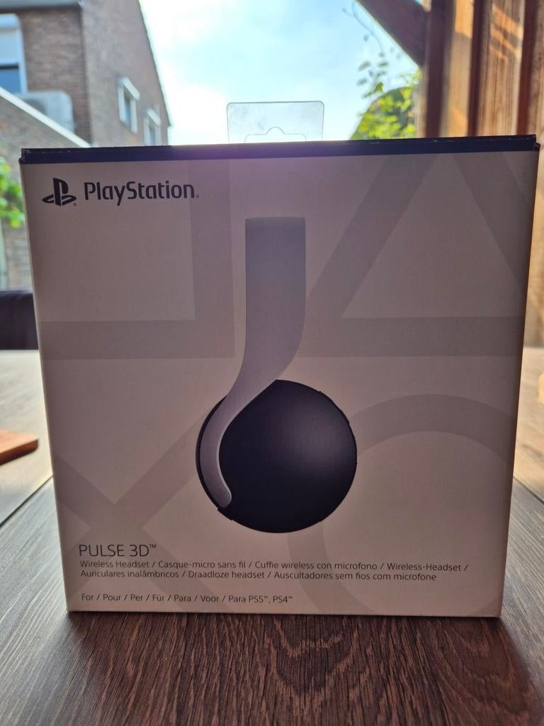 Sony Pulse 3D draadloze headset - Zo goed als nieuw, Overige typen, PlayStation 4, Ophalen of Verzenden, Zo goed als nieuw