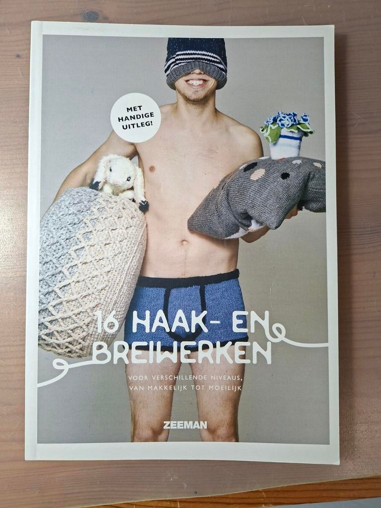 Zeeman 16 haak- en breiwerken boek, Ophalen of Verzenden, Gebruikt, Breien of Haken, Patroon of Boek