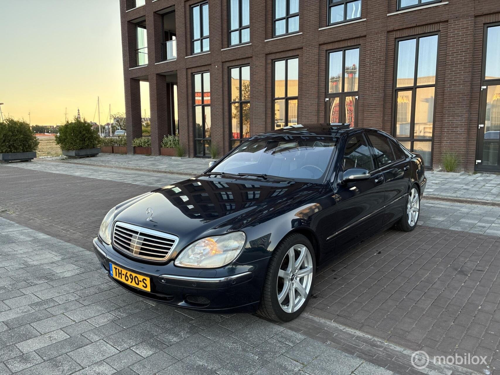 Mercedes S-klasse 500L kmst200.958 nap BJ2000, Auto's, Automaat, Gebruikt, 8 cilinders, Leder