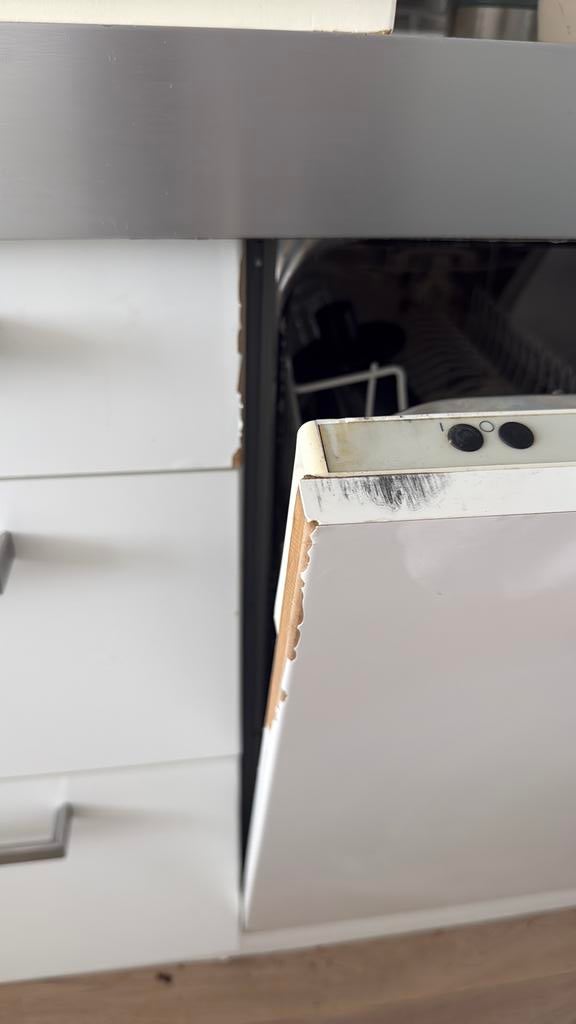 Gezocht Ikea faktum ladefrong en vaatwaspaneel hoogglans wit, Huis en Inrichting, Wit, Ophalen of Verzenden, Zo goed als nieuw