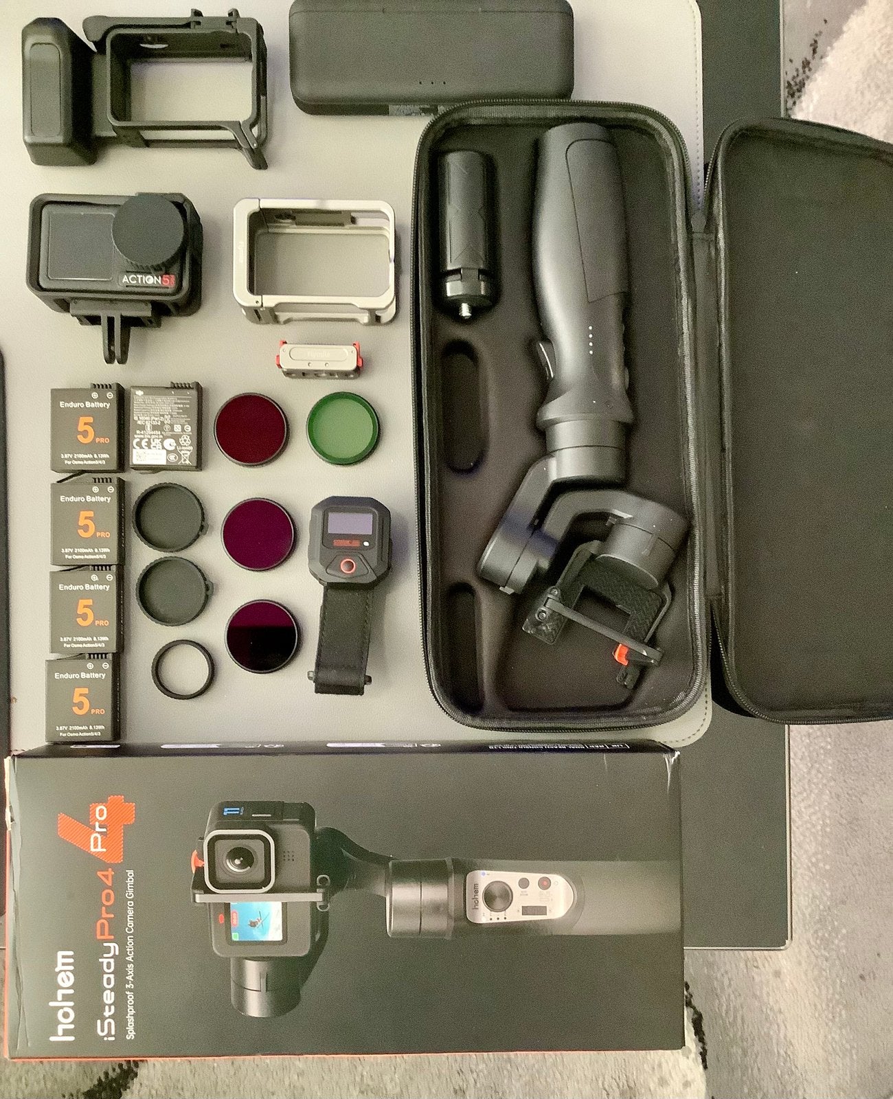 Dji action 5 pro met accessoires tekoop, Audio, Tv en Foto, Actiecamera's, Ophalen, Zo goed als nieuw, Overige merken