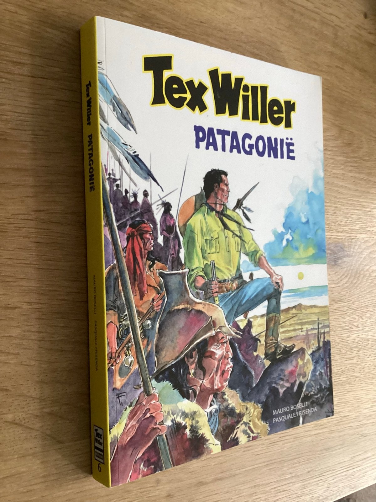 Tex Willer - Patagonië - Stripboek in goede staat extra dik, Boeken, Eén stripboek, Ophalen of Verzenden, Zo goed als nieuw