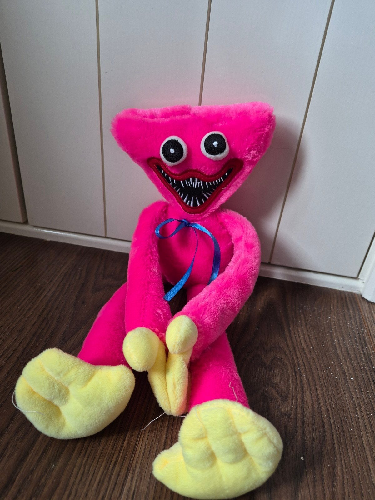 Roze Huggy Wuggy Knuffel - Poppy Playtime, Kinderen en Baby's, Overige merken, Overige karakters, Overige typen, Ophalen of Verzenden