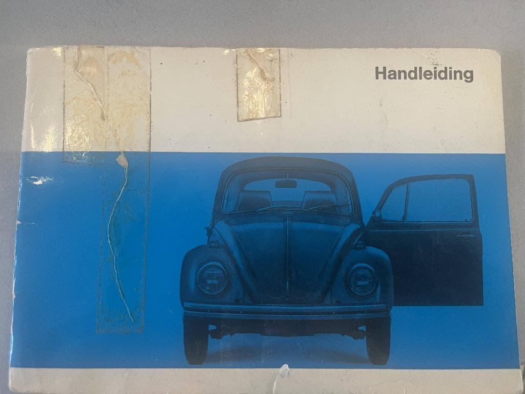volkswagen kever handleiding uit 1968, Ophalen of Verzenden