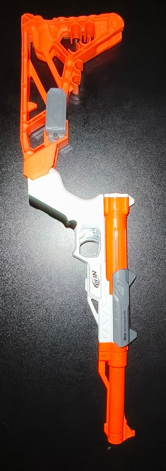 Nerf Sharpfire, Kinderen en Baby's, Ophalen of Verzenden, Gebruikt