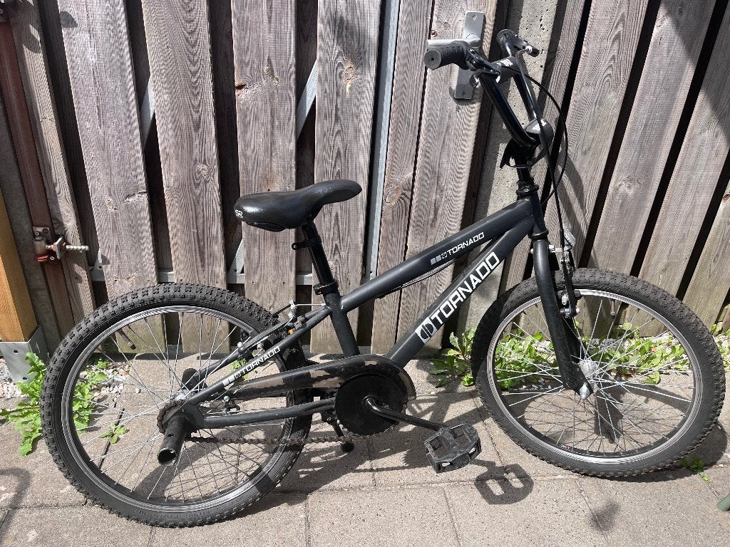 BMX fiets Tornado, Ophalen, Terugtraprem, Staal, Tornado