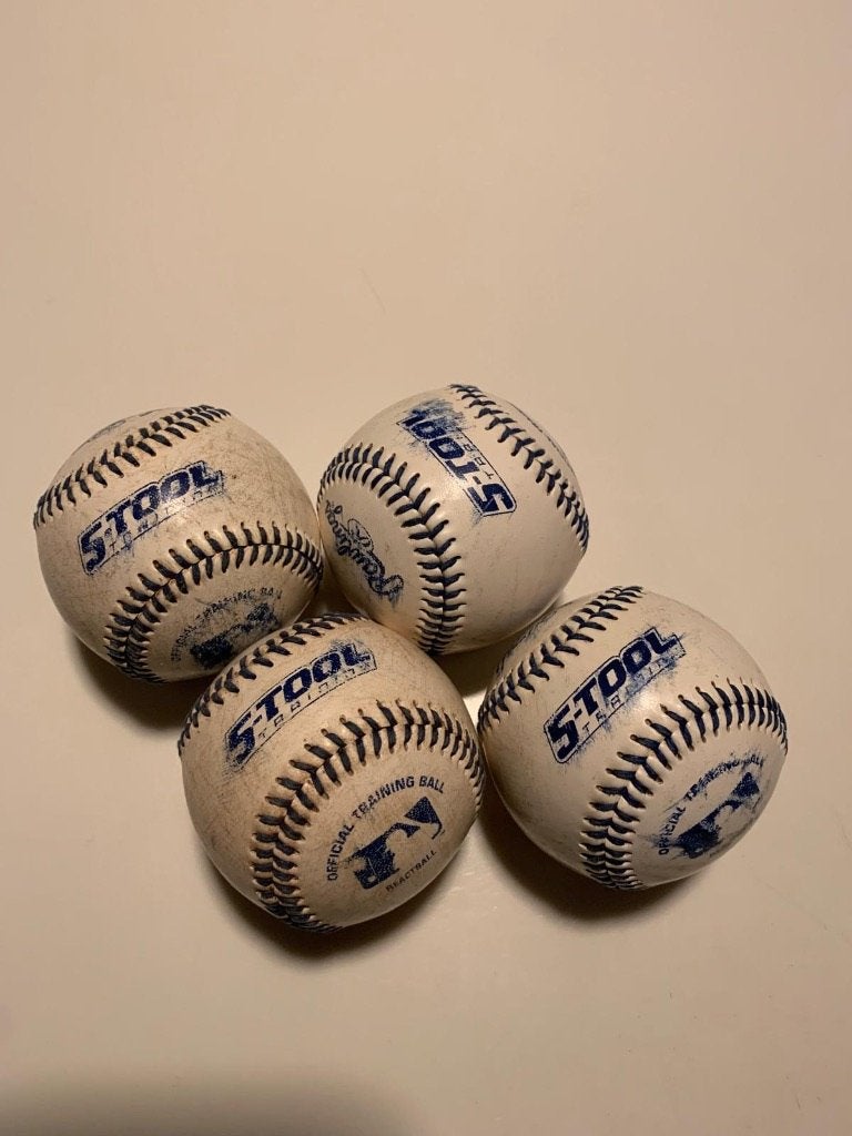 5 tool 9” ballen, Ophalen of Verzenden, Gebruikt, Honkbal, Bal