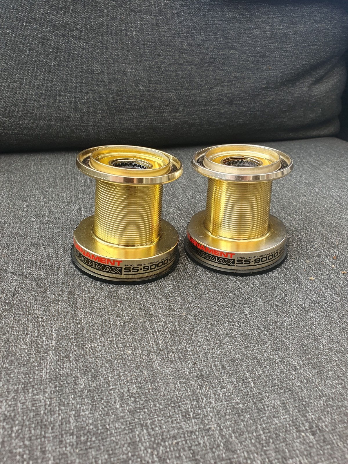 **2 daiwa millionmax ss9000 res. spoelen **, Watersport en Boten, Ophalen of Verzenden, Gebruikt, Molen