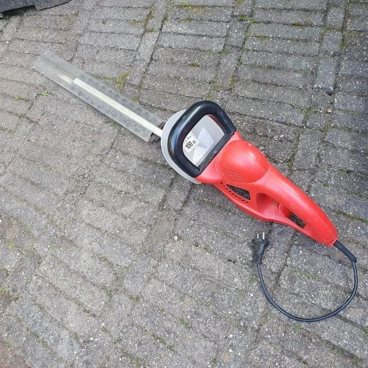 Krachtige elektrische heggenschaar - Gamma, Ophalen of Verzenden, Gebruikt, Elektrisch, Gamma