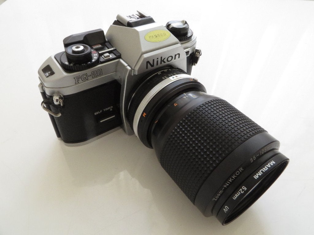 Nikon FG-20, Verzenden, Zo goed als nieuw, Spiegelreflex, Nikon