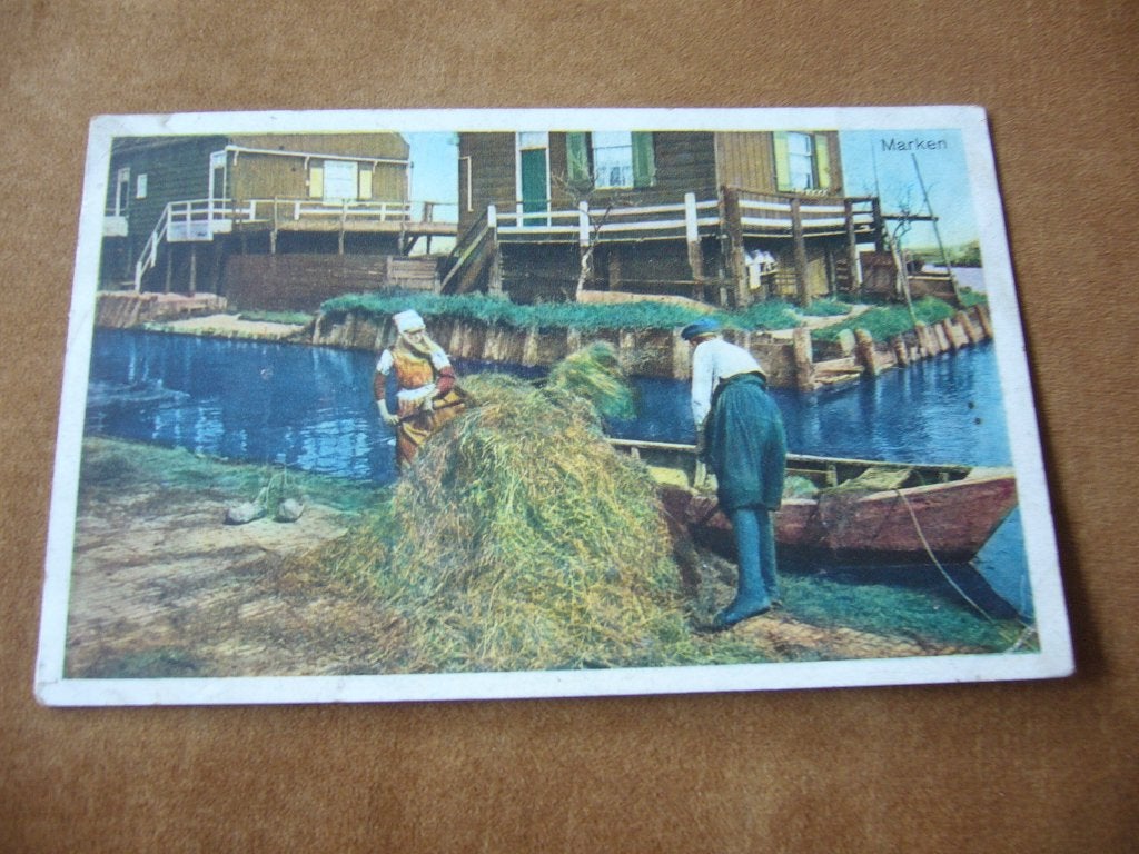 REKLAME KAART MARKEN = COMM. VENN STOOMKOOFIEBRANDERIJ, Verzamelen, Ophalen of Verzenden, 1920 tot 1940, Ongelopen, Noord-Holland