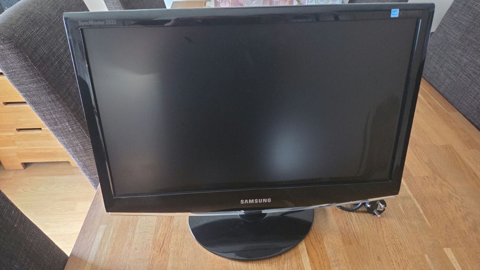Samsung Syncmaster 2033W monitor,  Zgan,  €5,-!!, Ophalen, Full HD, Zo goed als nieuw, Samsung