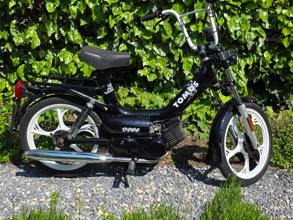 Tomos Flexer 2007 blauw kenteken snorfiets, Fietsen en Brommers, Brommers | Tomos, Ophalen, Gebruikt, 49 cc, Flexer